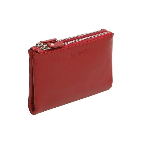 ארנק בינוני מעור Emanuel 6142 – 013291--06 – red – 1