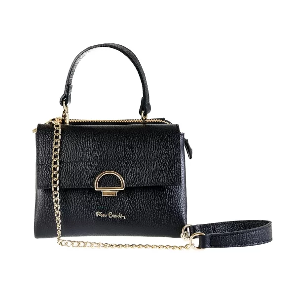 תיק צד קטן מעור Pierre Cardin – 1934--0Z – nero-bk – 1