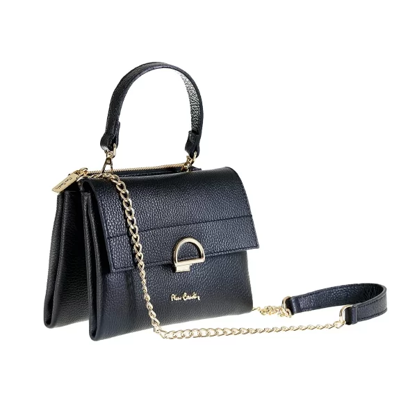תיק צד קטן מעור Pierre Cardin – 1934--0Z – nero-bk – 1