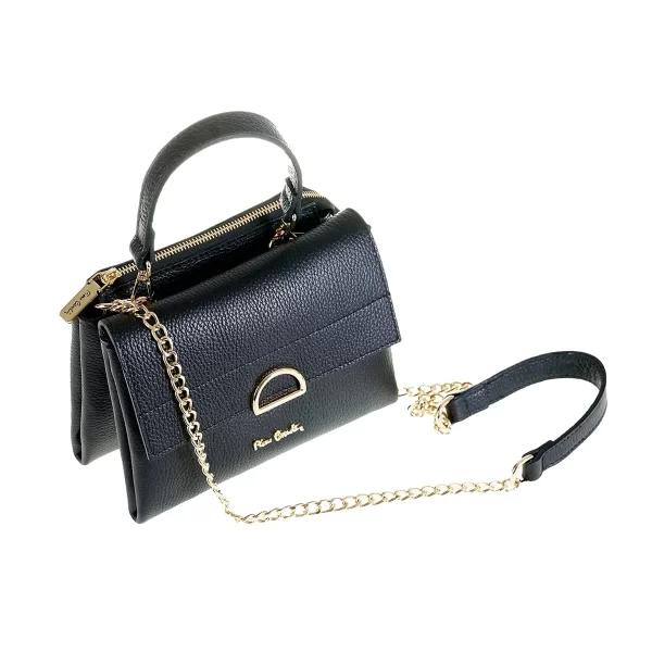 תיק צד קטן מעור Pierre Cardin – 1934--0Z – nero-bk – 2