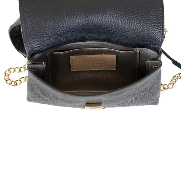 תיק צד קטן מעור Pierre Cardin – 1934--0Z – nero-bk – 4