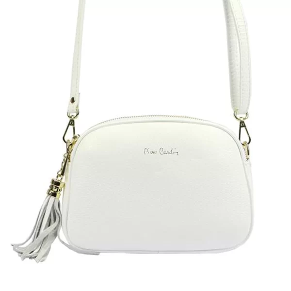 תיק צד קטן מעור Pierre Cardin