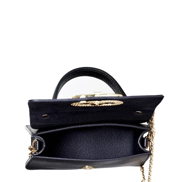 תיק צד קטן מעור Pierre Cardin – 1970--0Z – nero-bk – 3