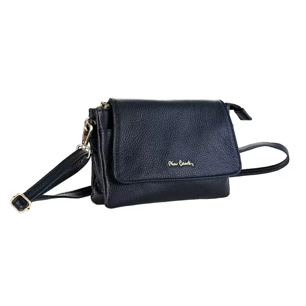 תיק צד קטן מעור Pierre Cardin – 55080--0Z – nero-bk – 1