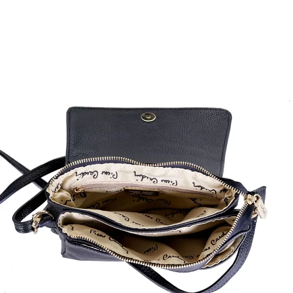 תיק צד קטן מעור Pierre Cardin – 55080--0Z – nero-bk – 4