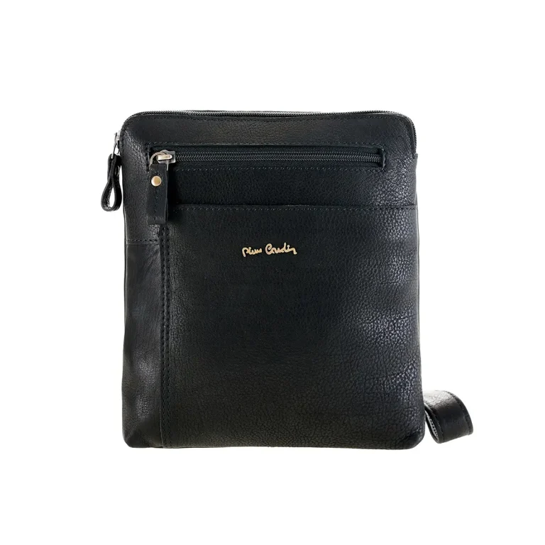 תיק צד בינוני מעור Pierre Cardin