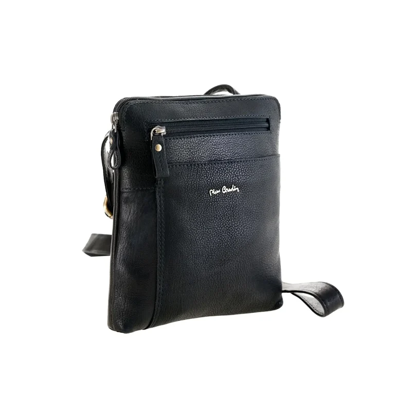 תיק צד בינוני מעור Pierre Cardin