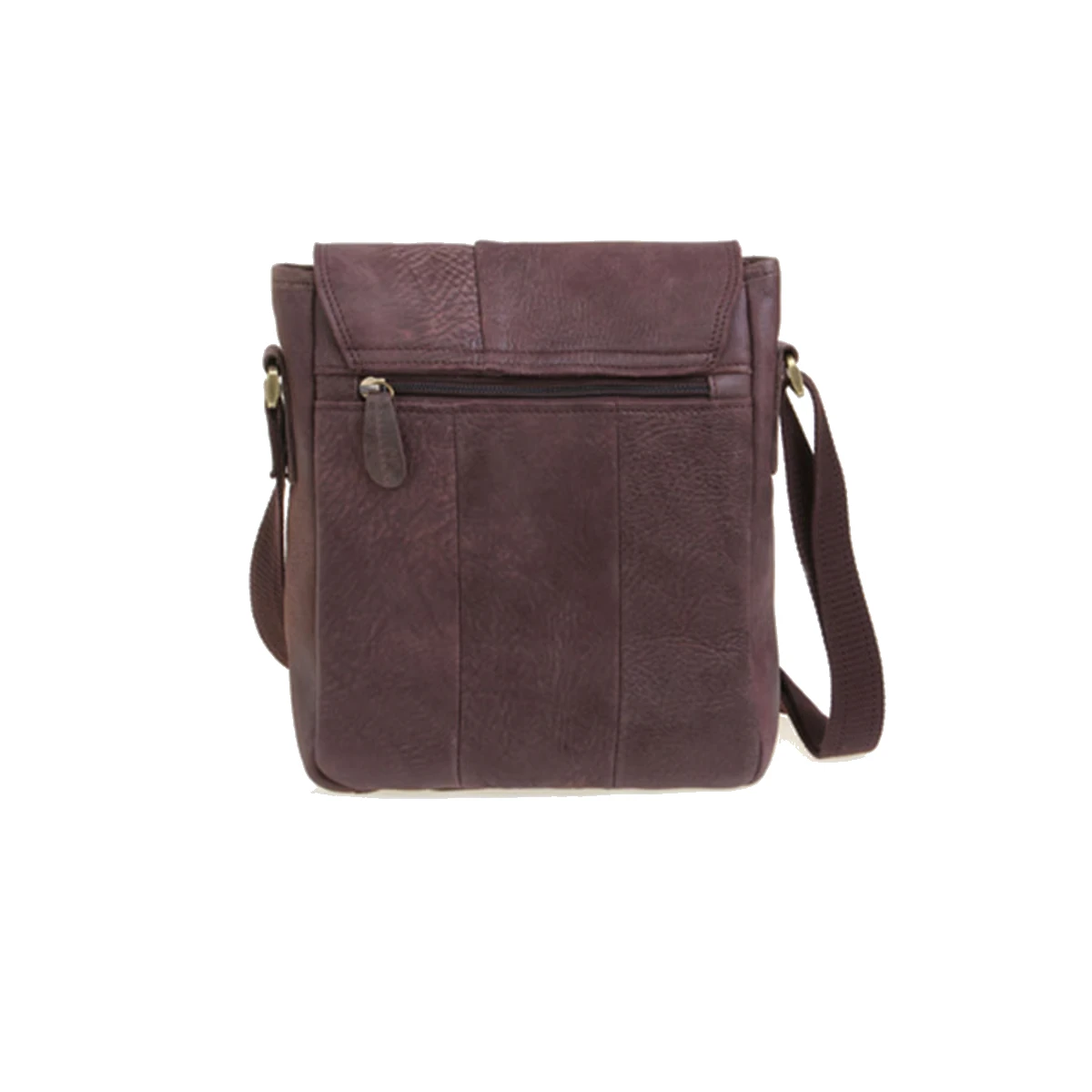 תיק צד מעור Emanuel ברק – 10839-2 – חום-כהה – 1