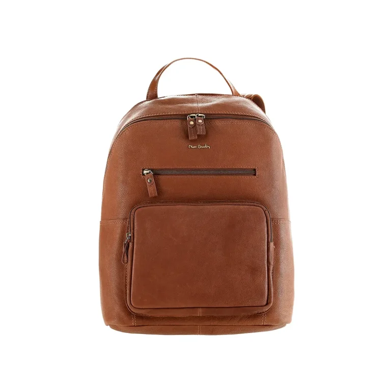 תיק גב גדול מעור Pierre Cardin