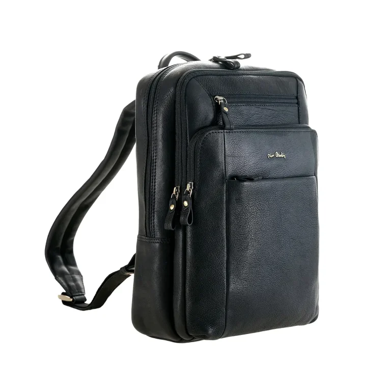 תיק גב גדול מעור Pierre Cardin