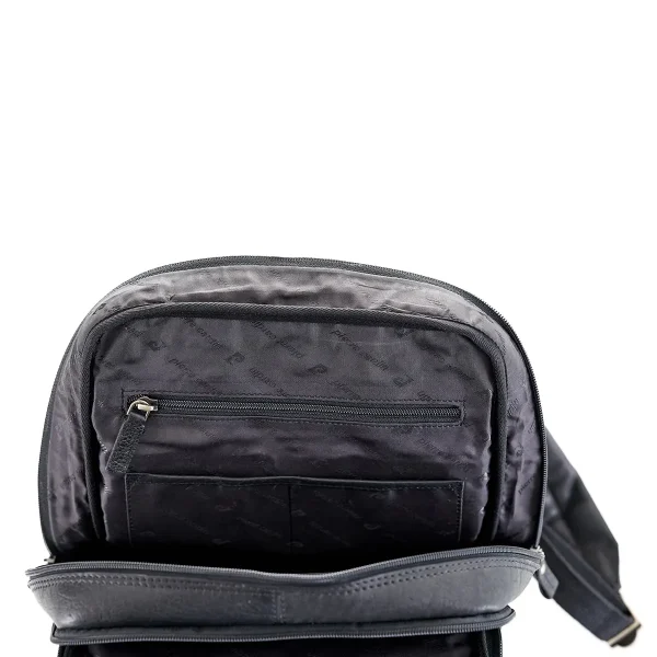 תיק גב גדול מעור Pierre Cardin – 16423TILAK112--0Z – nero – 4