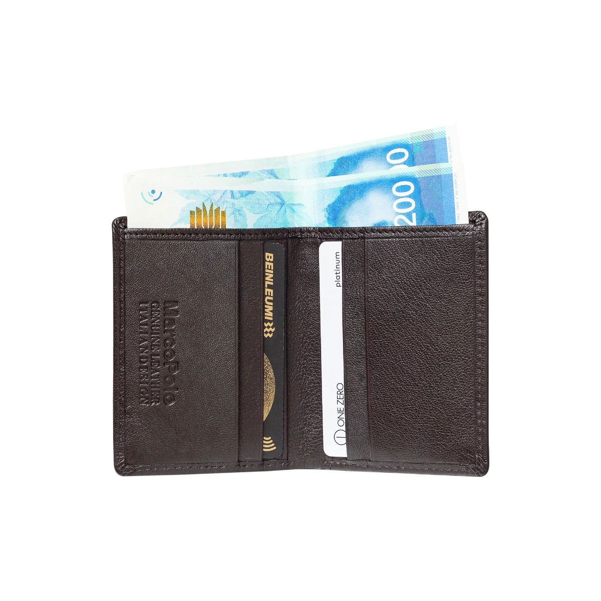 ארנק קטן מעור Marco Polo – 211229-N--YS – brown – 2