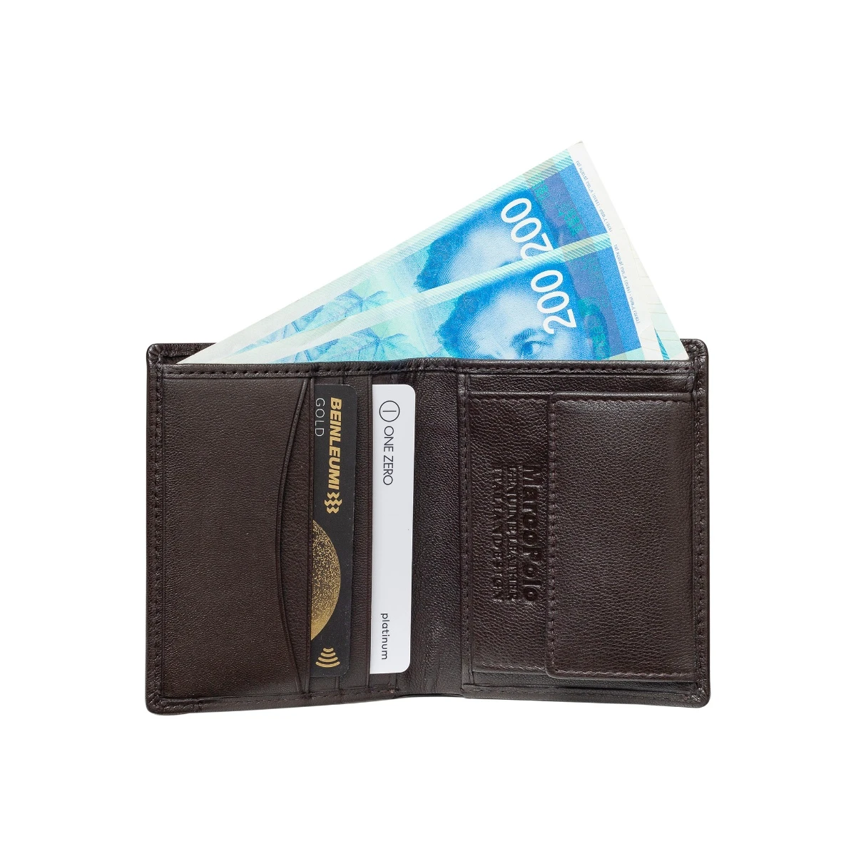 ארנק מעור Marco Polo – 241219-N--YS – brown – 3