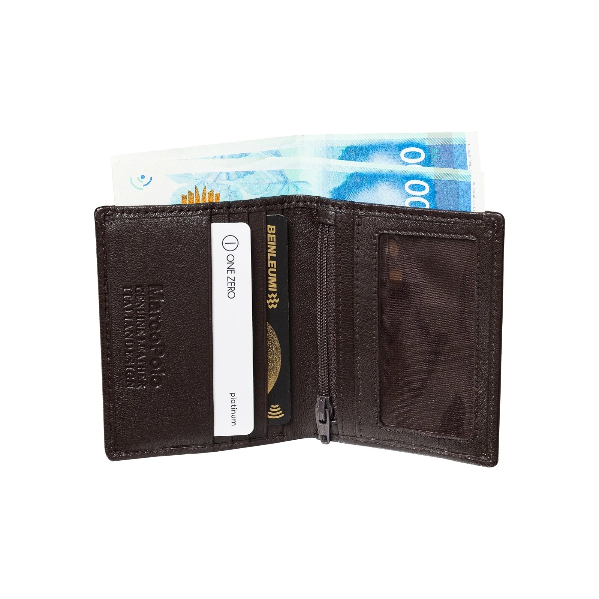 ארנק מעור Marco Polo – 241221-N--YS – brown – 3