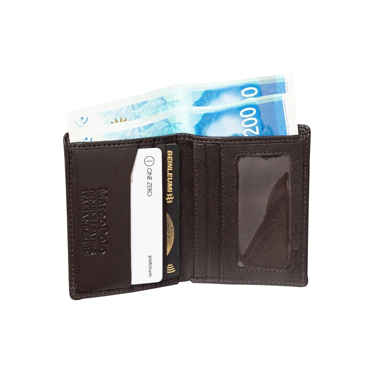 ארנק מעור Marco Polo – 241222-N--YS – brown – 3