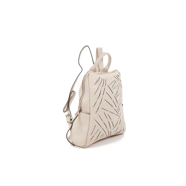 תיק גב גדול מעור Abbacino – 30262-41 – beige – 1