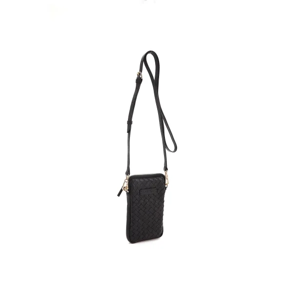 תיק טלפון מעור Abbacino – 30298-30 – black – 1