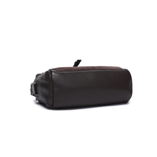 תיק צד בינוני מעור Abbacino – 30373-50 – brown – 3