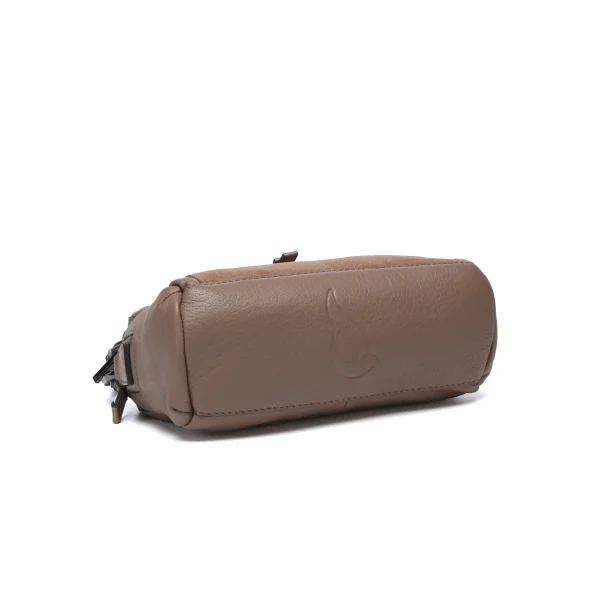 תיק צד בינוני מעור Abbacino – 30373-56 – taupe – 3