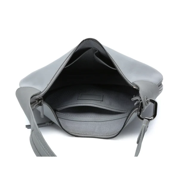 תיק צד גדול מעור Abbacino – 30392-37 – grey – 4