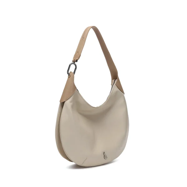 תיק צד גדול מעור Abbacino – 30392-41 – beige – 1