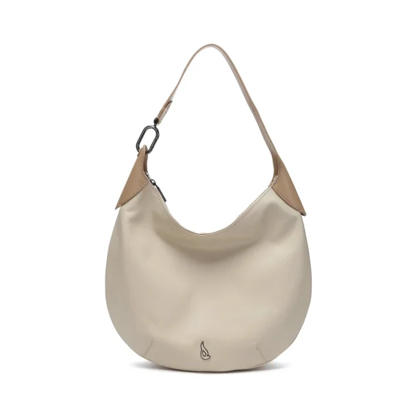 תיק צד גדול מעור Abbacino – 30392-41 – beige – 1