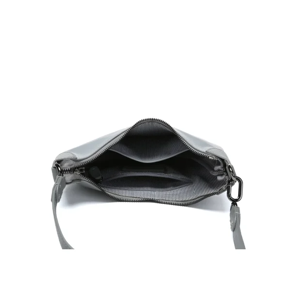 תיק צד בינוני מעור Abbacino – 30393-37 – grey – 5