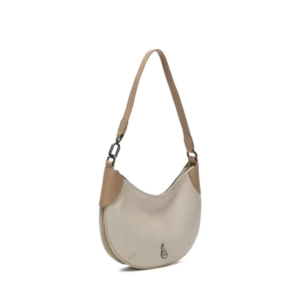 תיק צד בינוני מעור Abbacino – 30393-41 – beige – 1