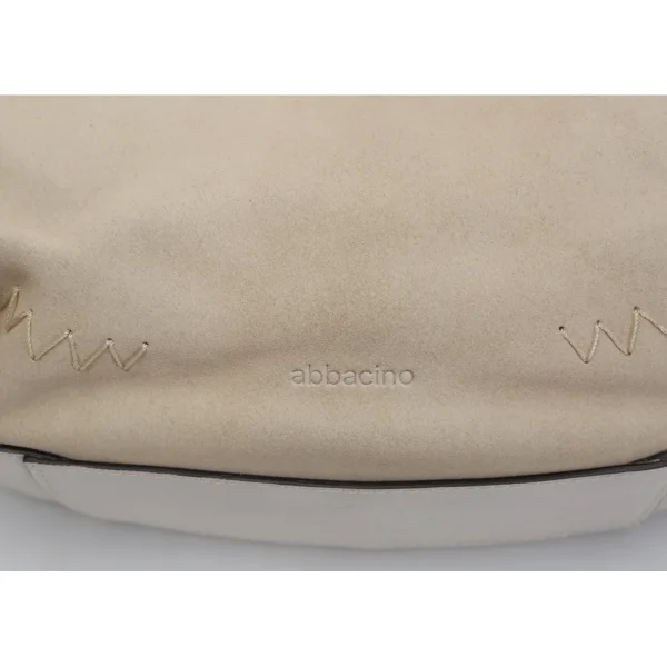 תיק צד בינוני מעור Abbacino – 30405-41 – beige – 6
