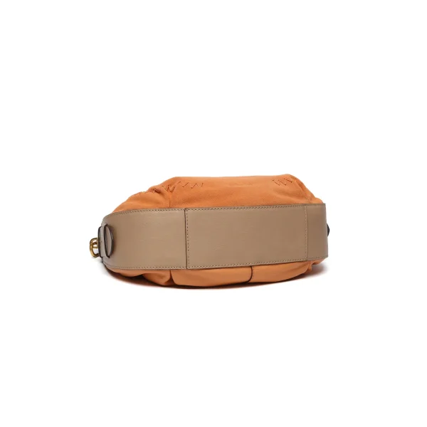 תיק צד בינוני מעור Abbacino – 30405-66 – orange – 4