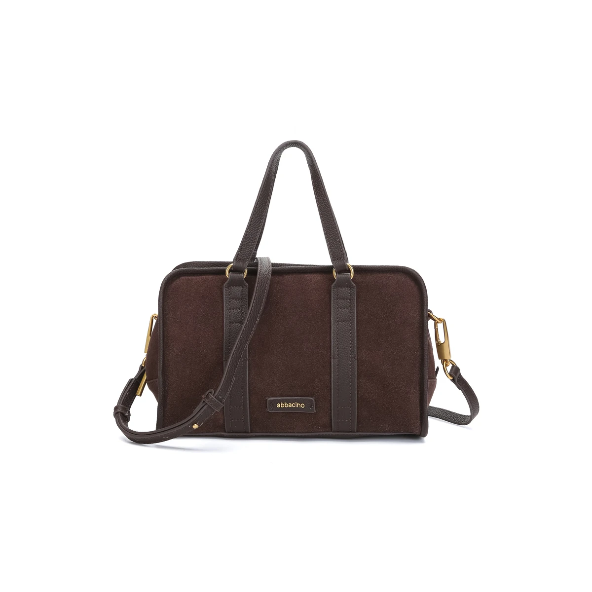 תיק יד בינוני מעור Abbacino ASA – 30419-50 – brown – 3