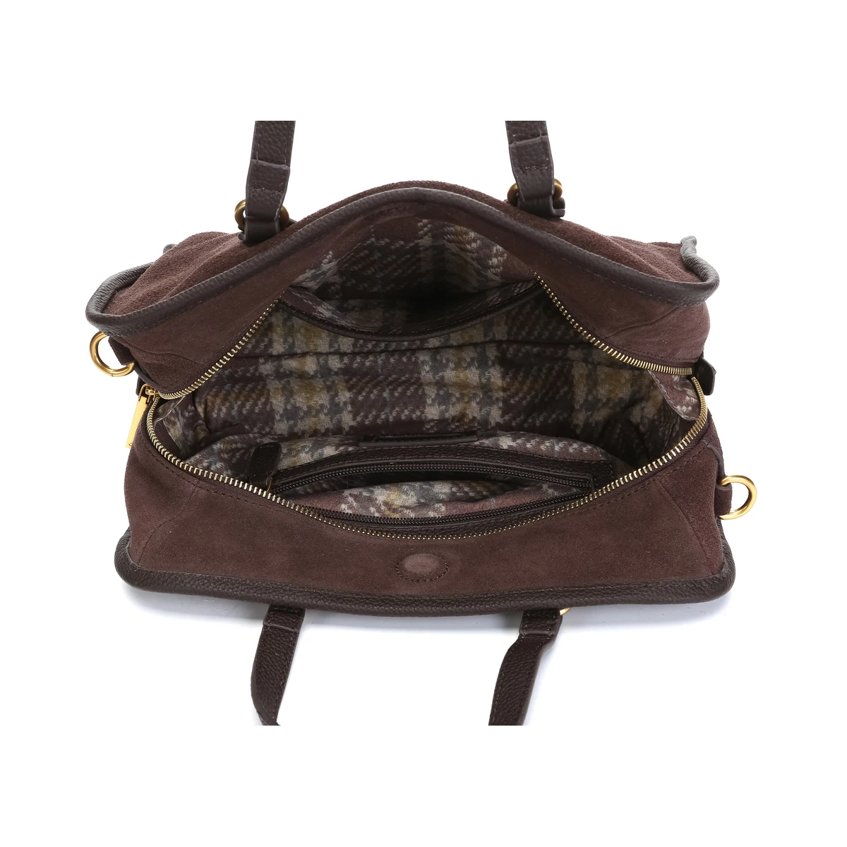 תיק יד בינוני מעור Abbacino ASA – 30419-50 – brown – 5