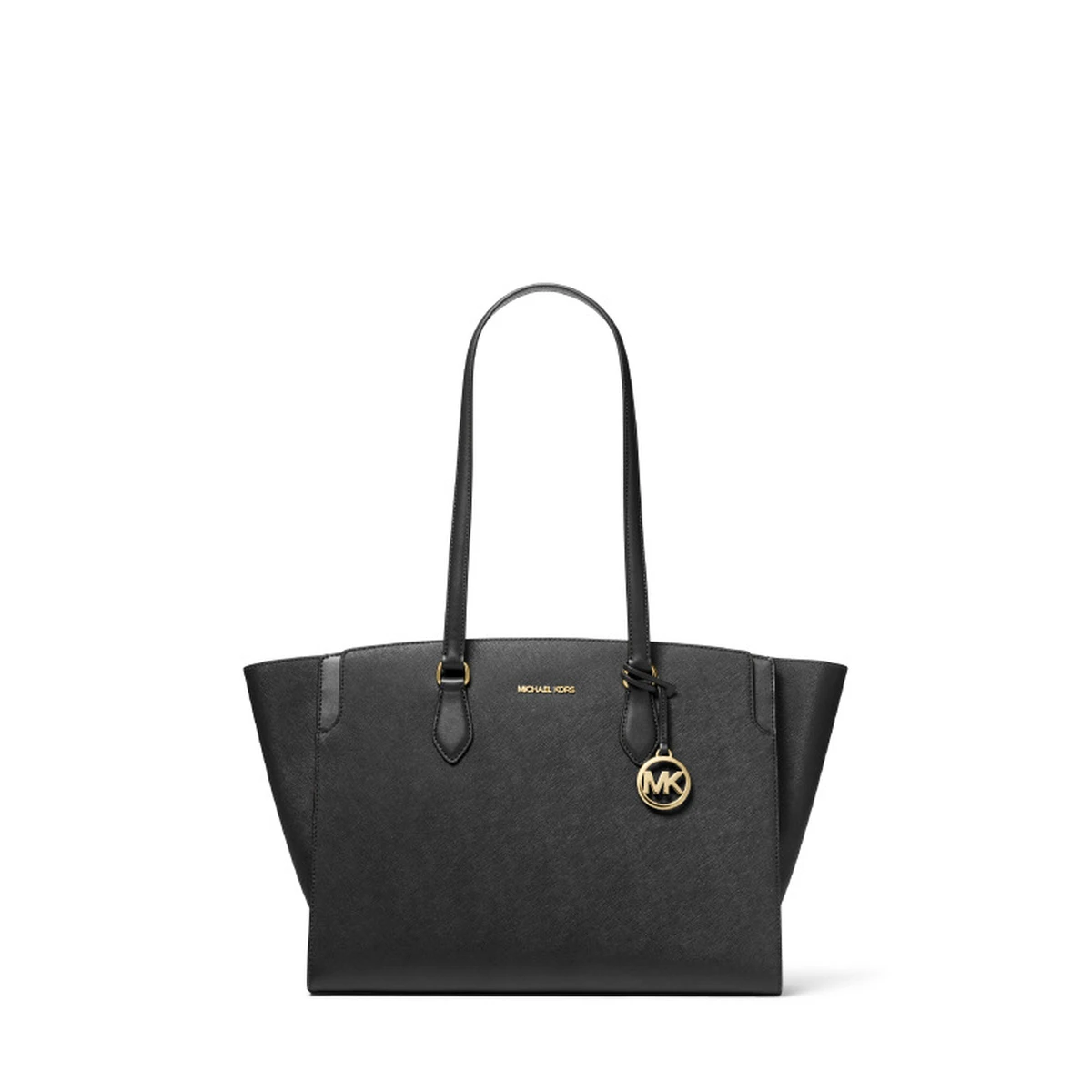 תיק יד גדול מעור Michael Kors – 30R6GQ6T7L-001 – black – 1