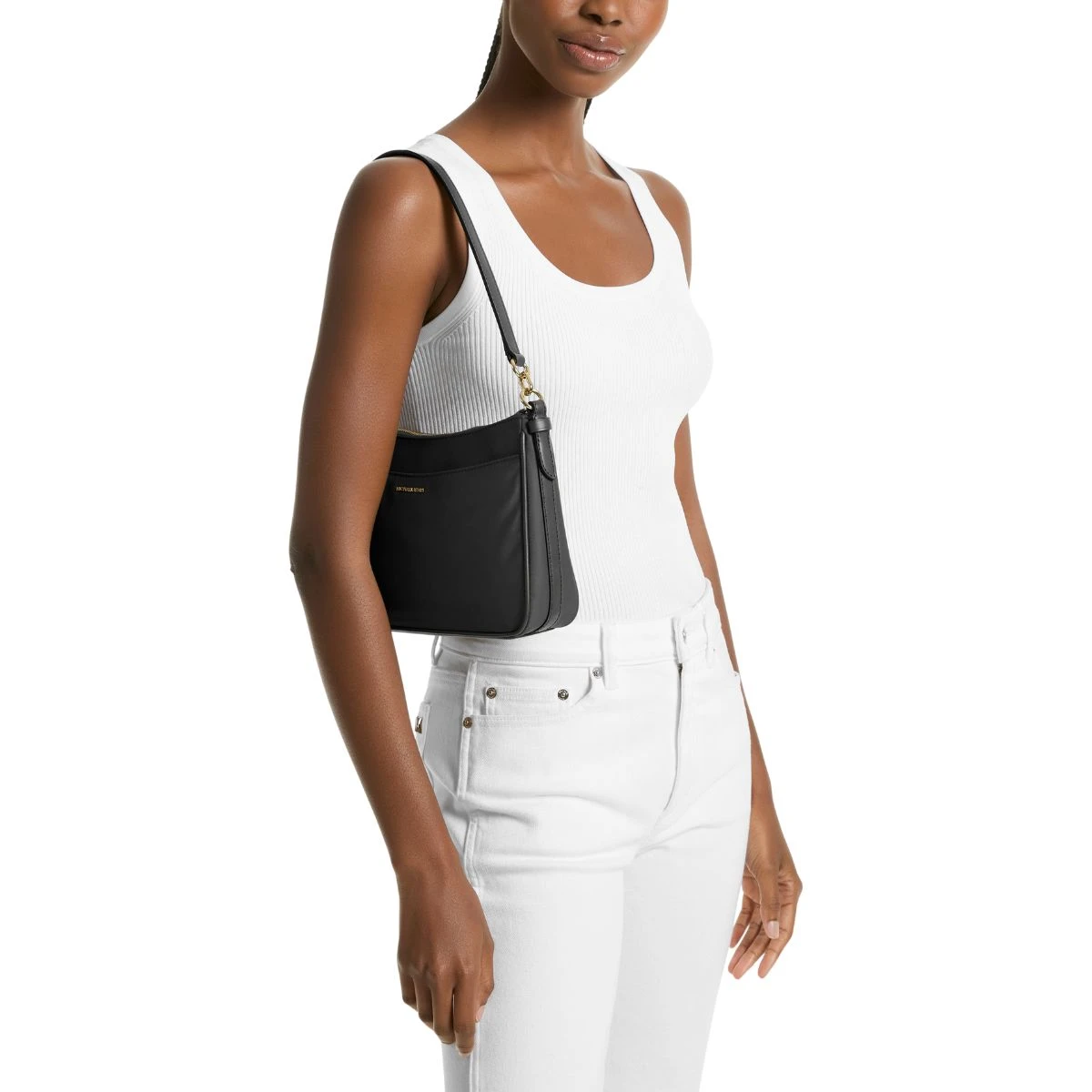 תיק כתף בינוני Michael Kors – 32R5GJ6C6C-001 – black – 1