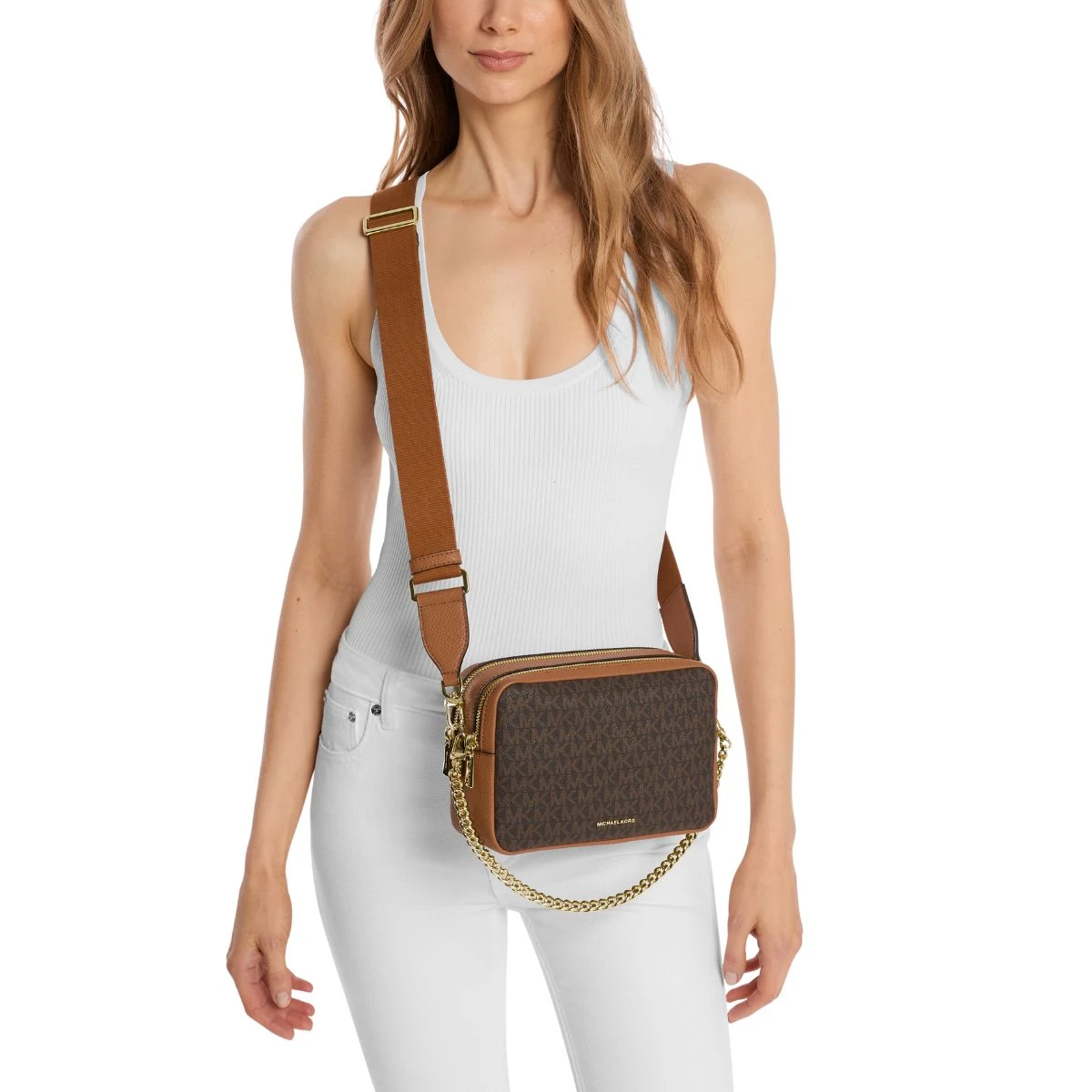 תיק צד בינוני Michael Kors – 32S5GYTC5B-252 – brn-acorn – 1