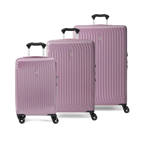 סט מזוודות קשיחות TRAVEL PRO MAXLITE – TRAVEL-MAXLITESET-B30 – pink – 1
