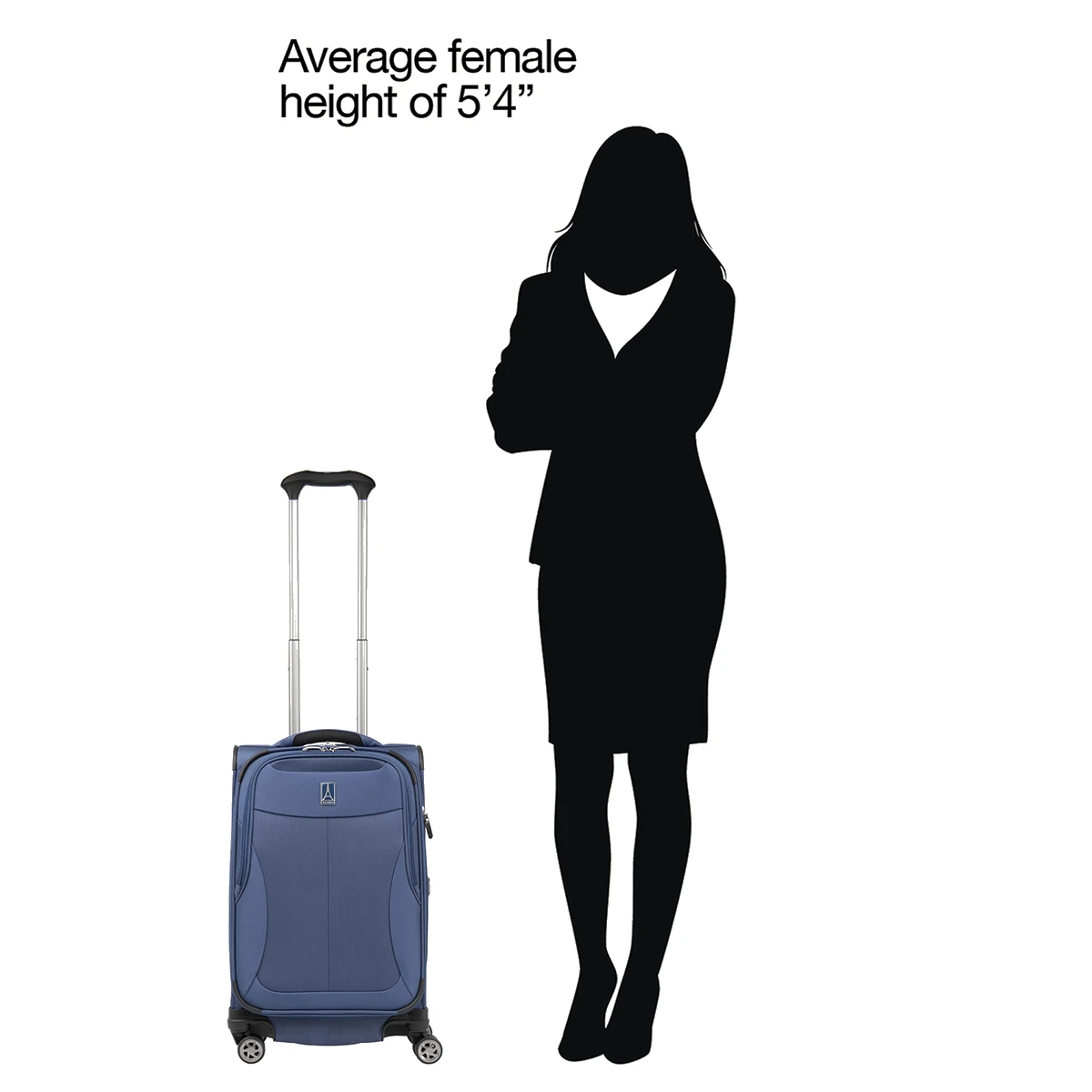 מזוודה קטנה מבד 21" TravelPro WalkAbout – 411226202 – blue – 6