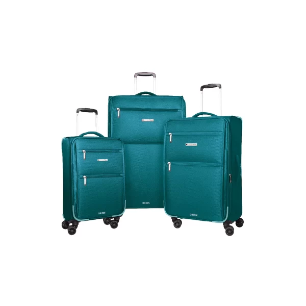 סט מזוודות בד Marco Polo ORION – 447058--70 – ירוק – 1