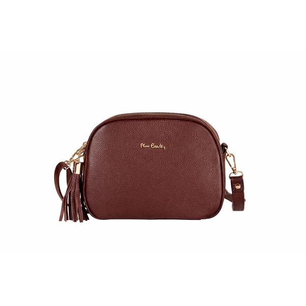 תיק צד קטן מעור Pierre Cardin