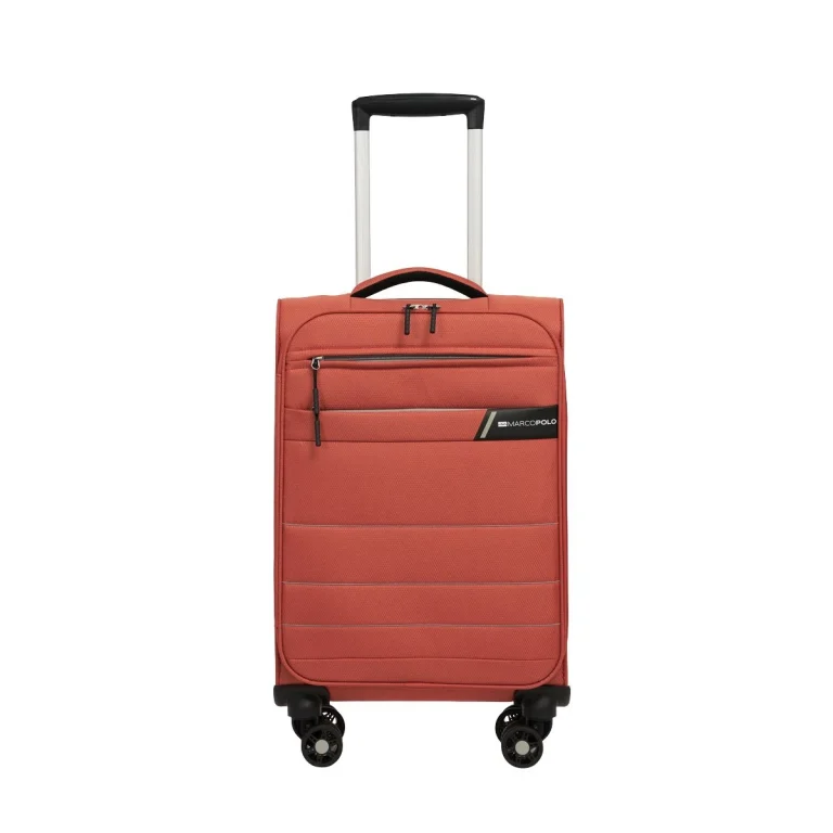 מזוודה קטנה מבד לעליה למטוס 18.5" Marco Polo GETAWAY