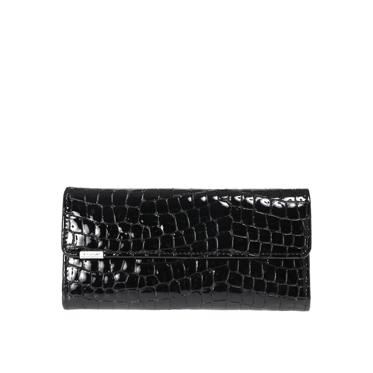 ארנק מעור Emanuel ציפורה – 51813-1 – שחור – 1