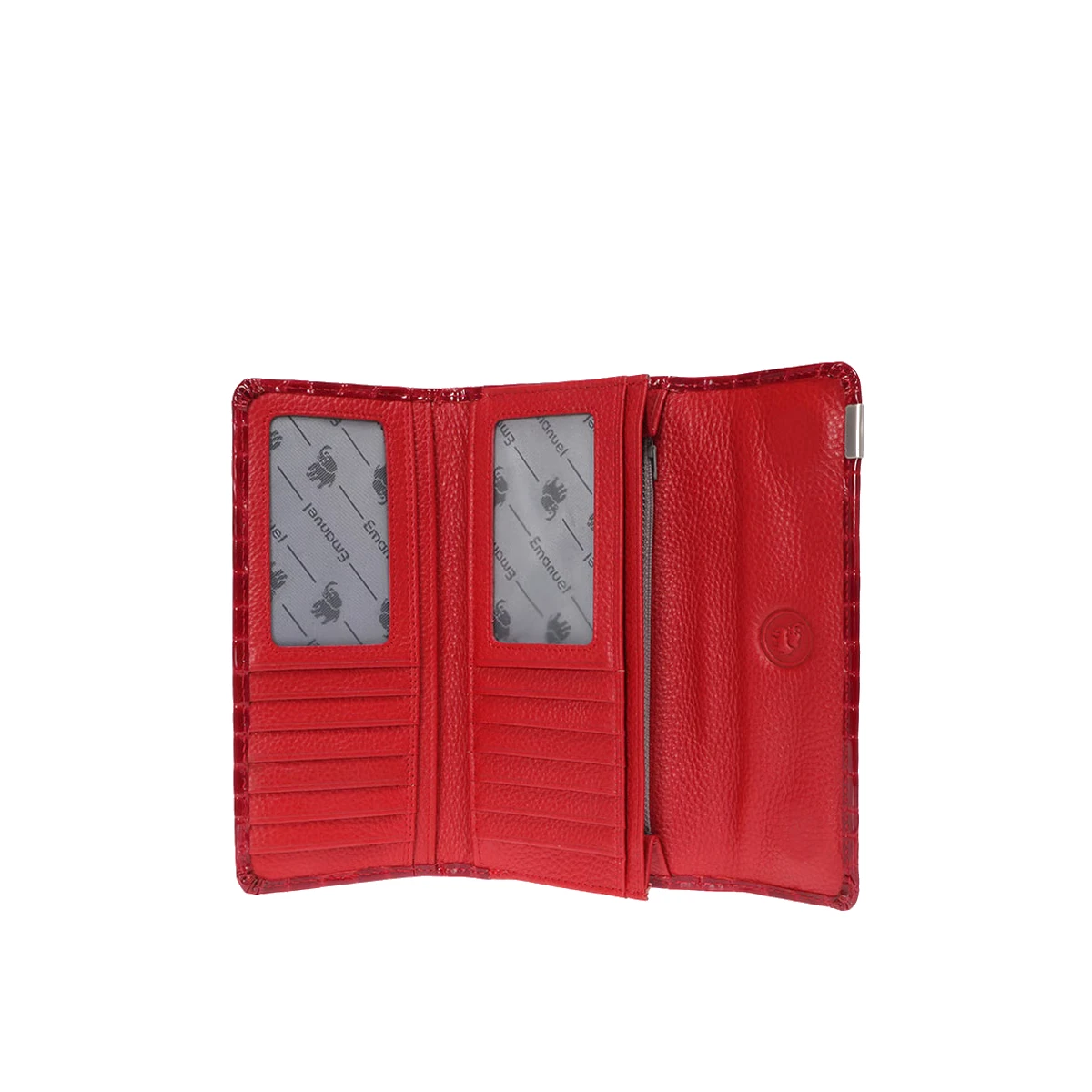 ארנק מעור Emanuel ציפורה – 51813-6 – אדום – 2