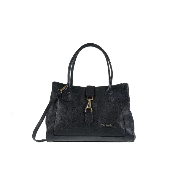 תיק צד גדול מעור Pierre Cardin