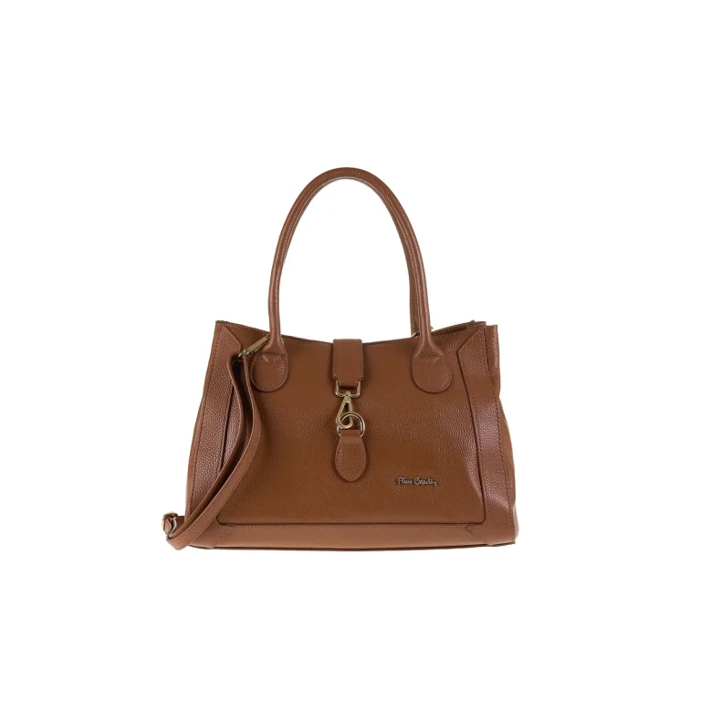 תיק צד גדול מעור Pierre Cardin