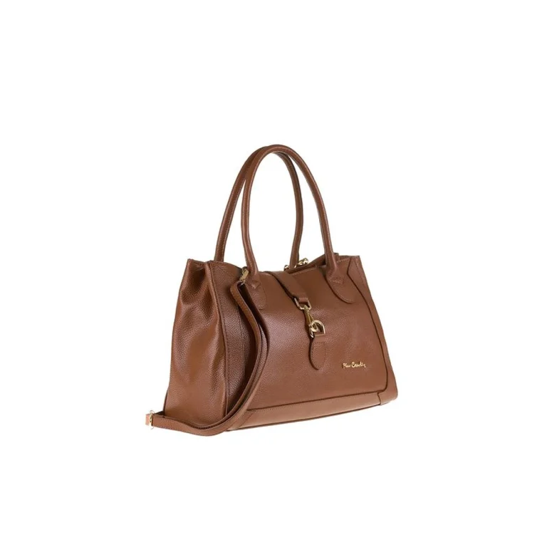 תיק צד גדול מעור Pierre Cardin