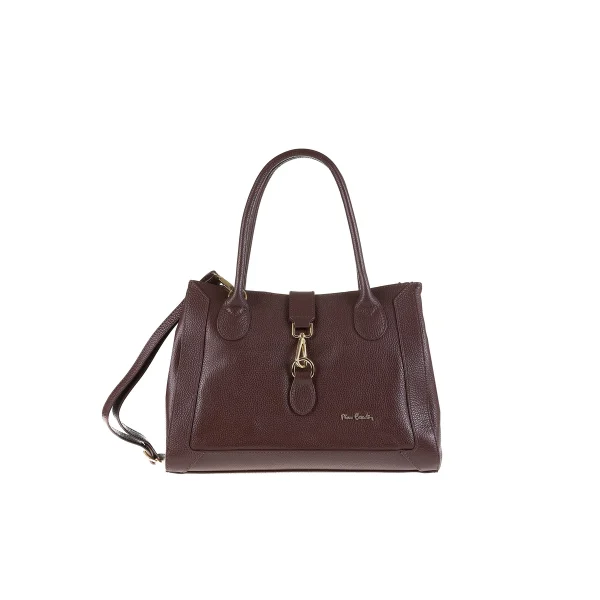 תיק צד גדול מעור Pierre Cardin