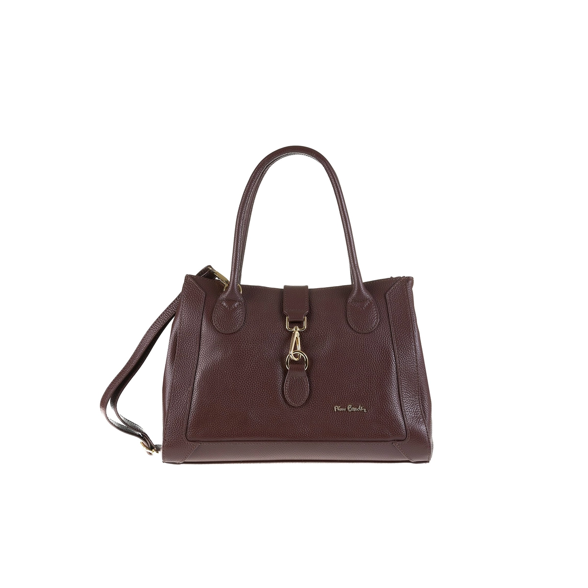 תיק צד גדול מעור Pierre Cardin