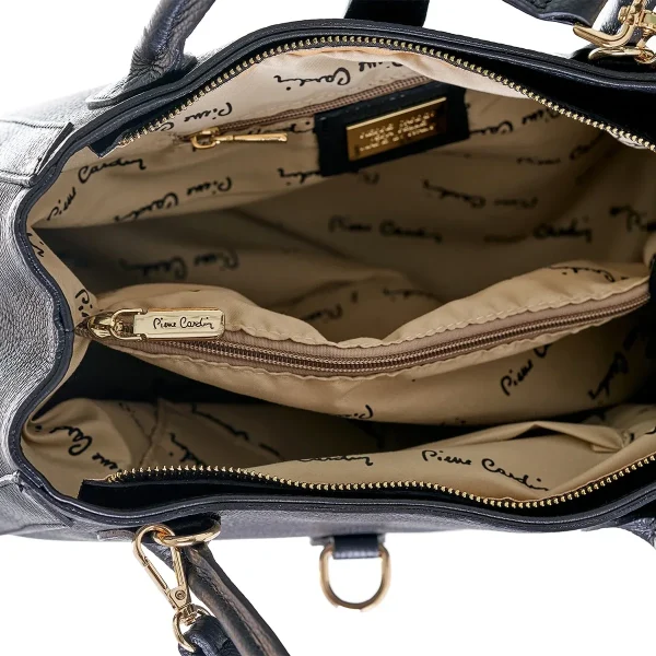 תיק צד גדול מעור Pierre Cardin – 55086--NERO – nero – 3