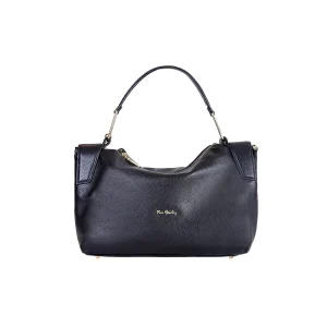 תיק צד גדול מעור Pierre Cardin