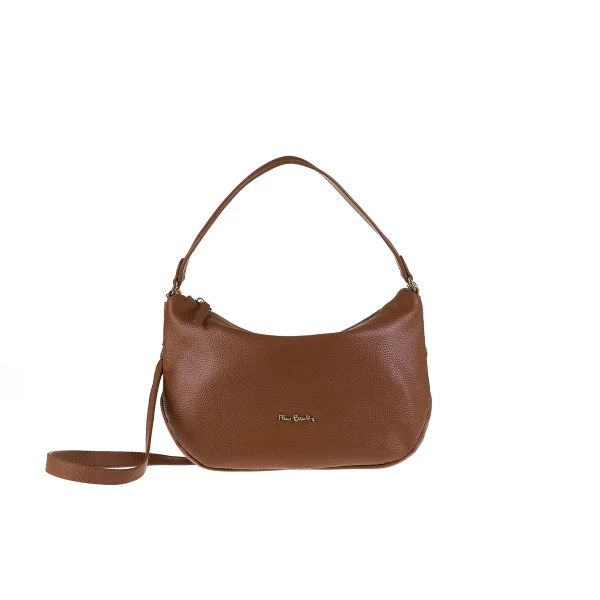 תיק צד גדול מעור Pierre Cardin